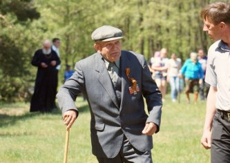 Ворсівка, 7 травня 2013 року. Реконструкція бою до Дня Перемоги