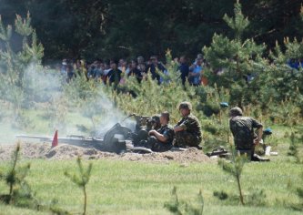 Ворсівка, 7 травня 2013 року. Реконструкція бою до Дня Перемоги