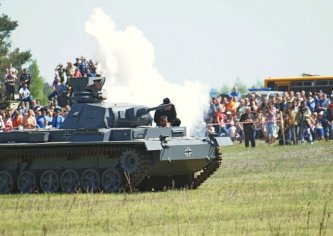 Ворсівка, 7 травня 2013 року. Реконструкція бою до Дня Перемоги