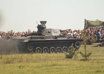 Ворсівка, 7 травня 2013 року. Реконструкція бою до Дня Перемоги
