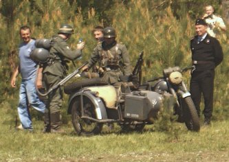 Ворсівка, 7 травня 2013 року. Реконструкція бою до Дня Перемоги