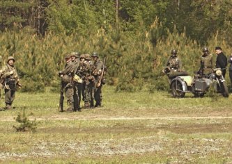 Ворсівка, 7 травня 2013 року. Реконструкція бою до Дня Перемоги