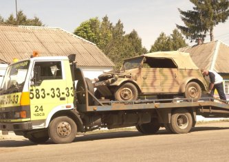 Ворсівка, 7 травня 2013 року. Реконструкція бою до Дня Перемоги