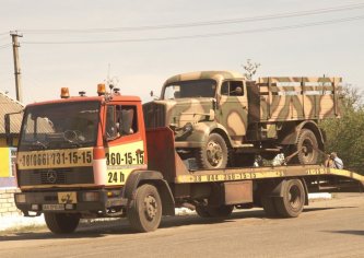 Ворсівка, 7 травня 2013 року. Реконструкція бою до Дня Перемоги