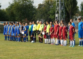 Фінал юнацького кубку УМВС  з футболу у Малині - Гра, нагородження