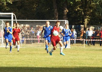 Фінал юнацького кубку УМВС  з футболу у Малині - Гра, нагородження