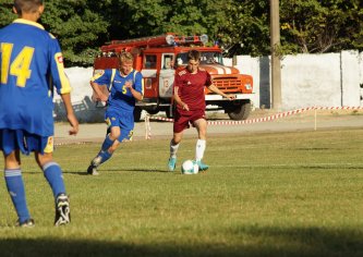 Фінал юнацького кубку УМВС  з футболу у Малині - Гра, нагородження