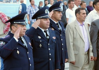 Фінал юнацького кубку УМВС  з футболу у Малині - Гра, нагородження