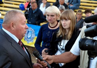 Фінал юнацького кубку УМВС  з футболу у Малині - Гра, нагородження