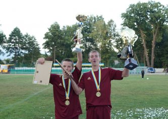 Фінал юнацького кубку УМВС  з футболу у Малині - Гра, нагородження